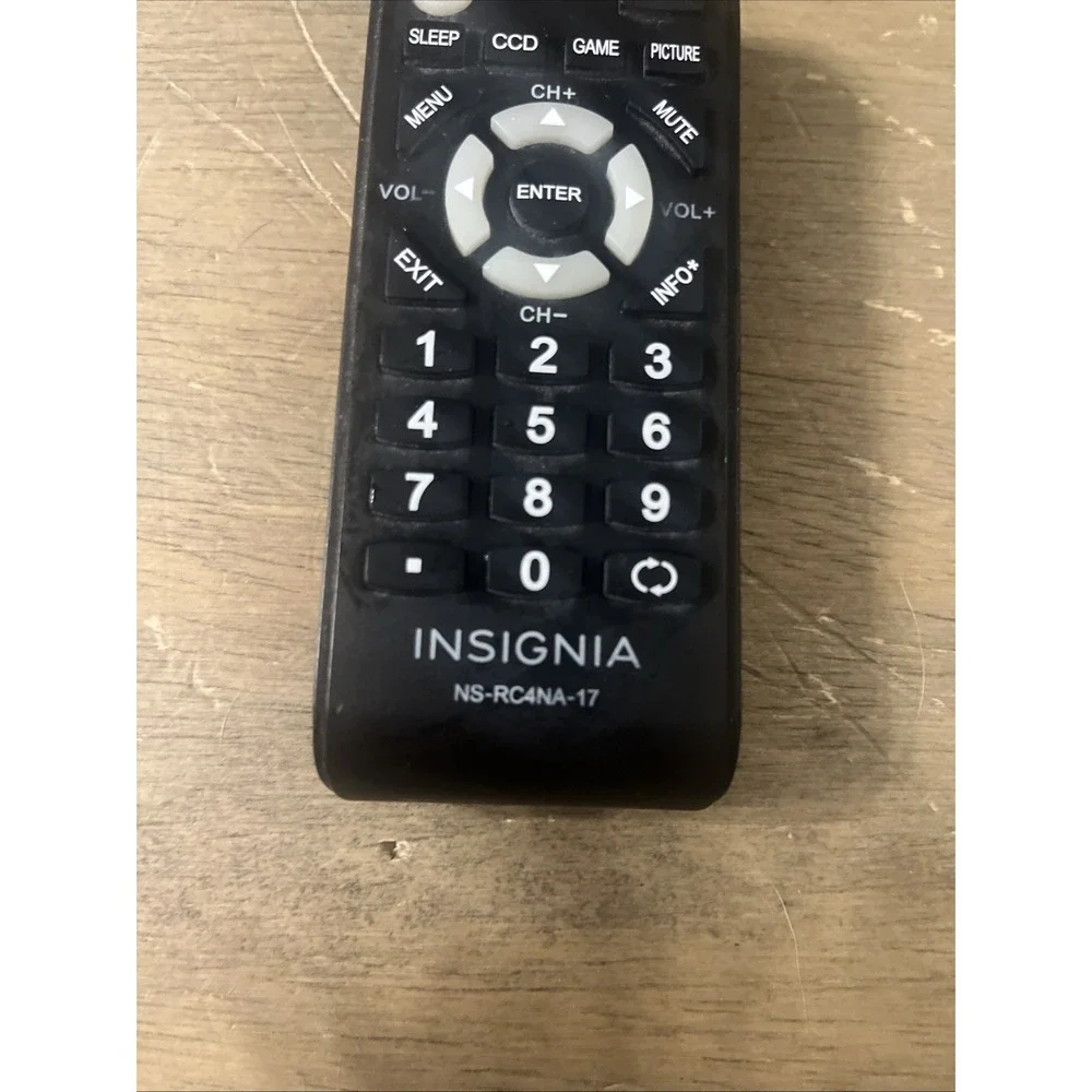 Insignia Genuine OEM NS-RC4NA-17‎ Remote Control for LED HDTV